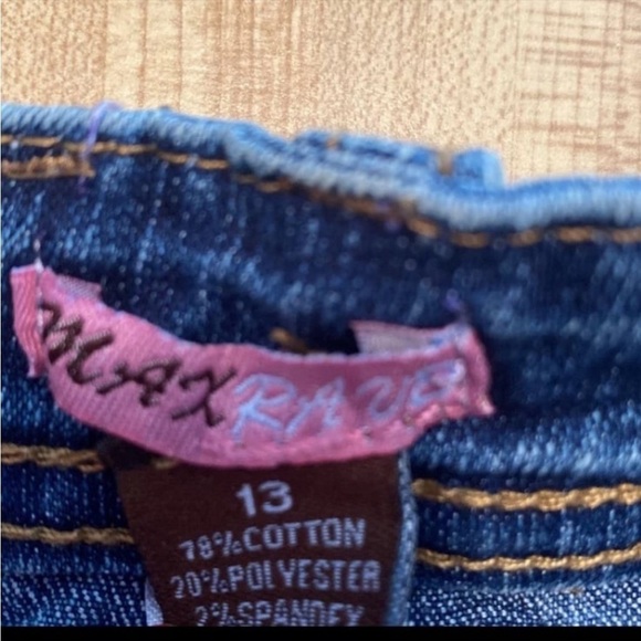 Y2K Max Rave Denim Skirt NWT size 13 - Picture 6 of 7